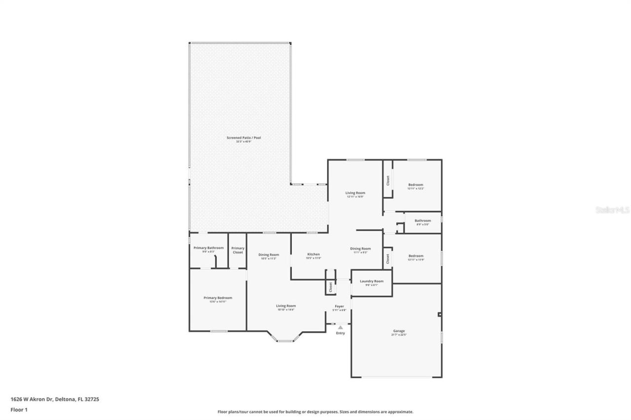 Photo 5 of 1626 W Akron Dr, Deltona, FL 32725