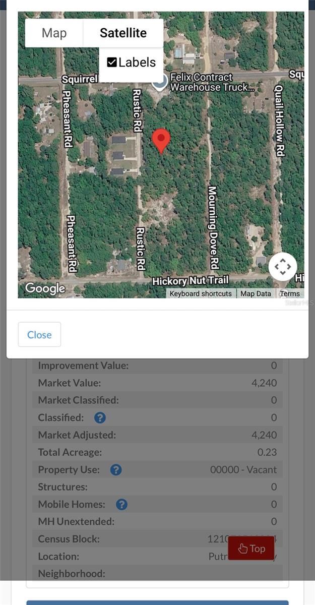 Photo 2 of 408 Rustic Rd, Satsuma, FL 32189